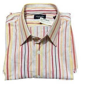 Marcello sport shirt multicolor, stripe size L.   A592